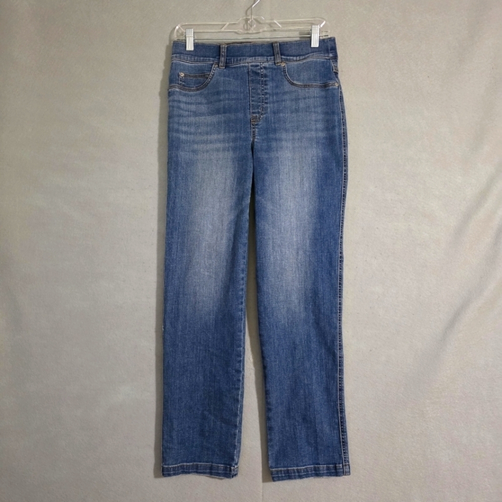 Spanx Womens Straight Leg Ankle Jeans 20356R Size Medium - Picture 1 of 10
